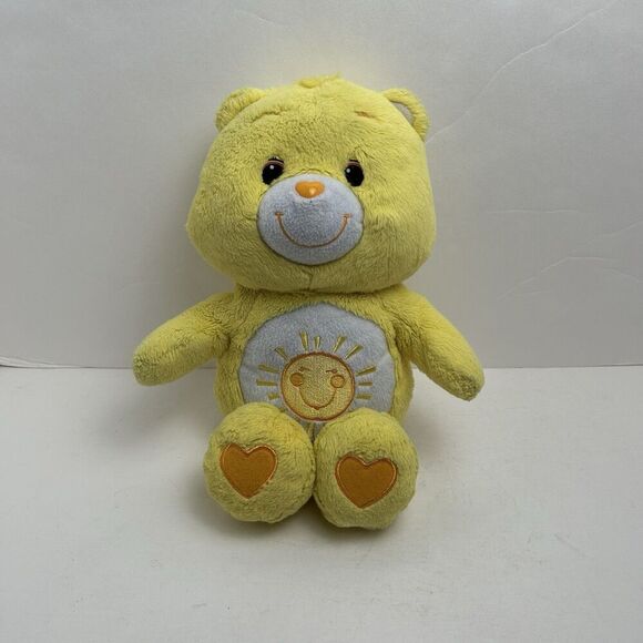 Care Bears 12" Plush Funshine Bear Stuffed Animal Yellow - Picture 1 of 2